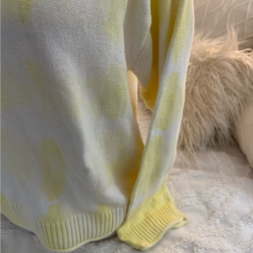 Elizabeth and James Yellow Tie-Dye Sweater - Picture 8 of 12
